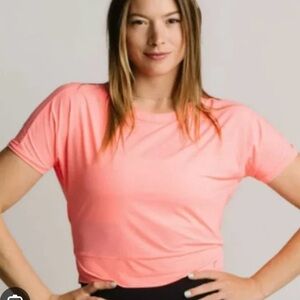 Zyia Active Pink Rumor Tee-medium